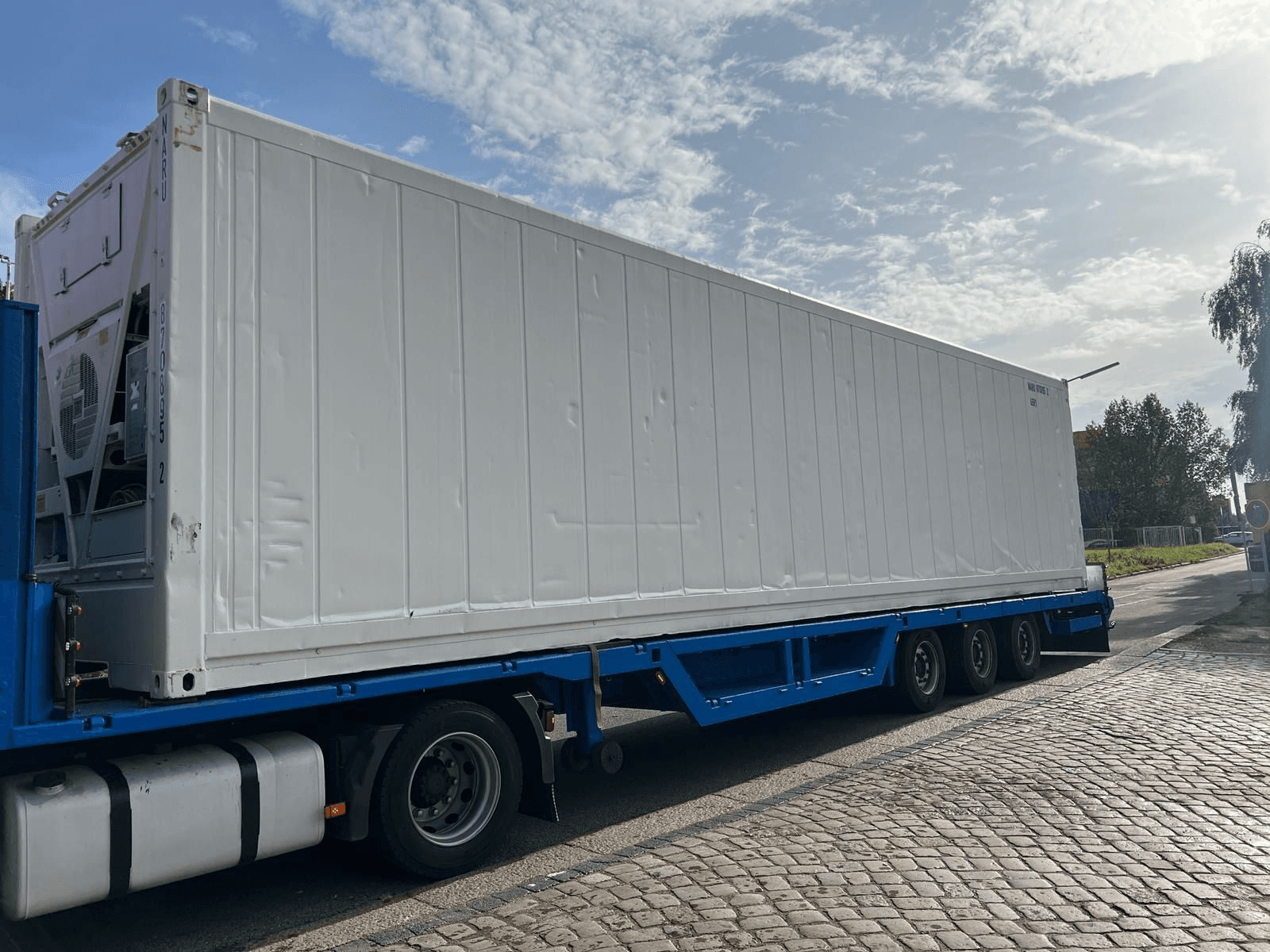 Container frigorific 12 m nou - container pe semiremorcă pentru transport